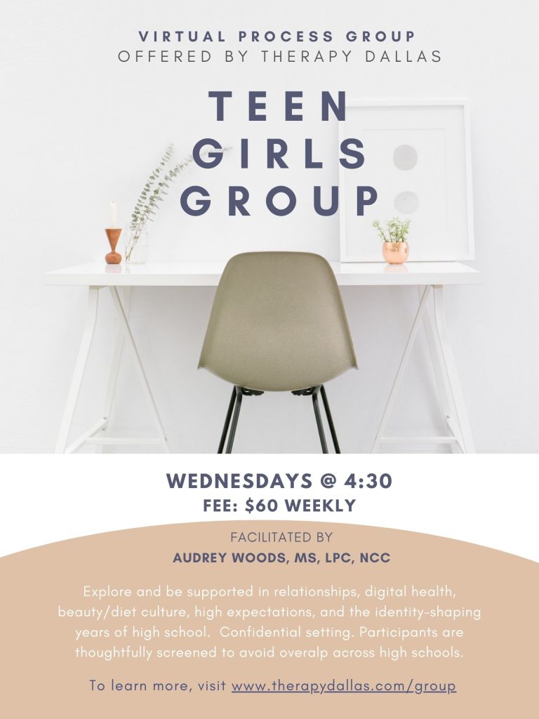 Teen Girls Group Therapy Dallas